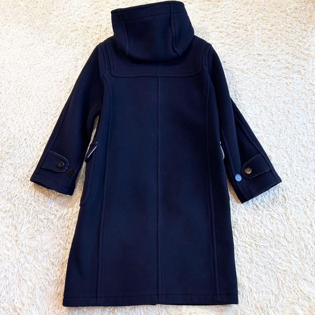 希少✨️BURBERRY ノバチェック ダッフルコート ネイビー グレー XS