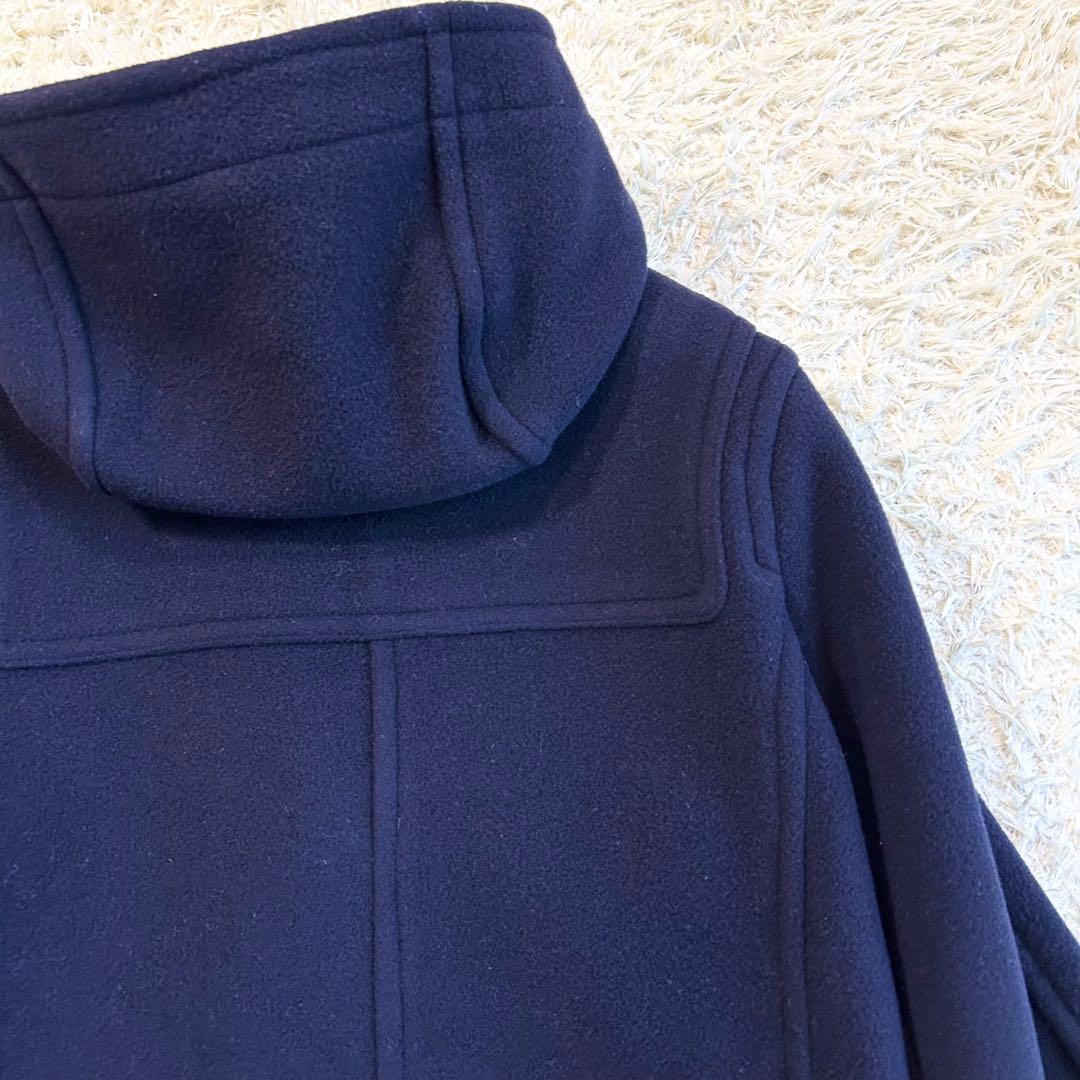 希少✨️BURBERRY ノバチェック ダッフルコート ネイビー グレー XS