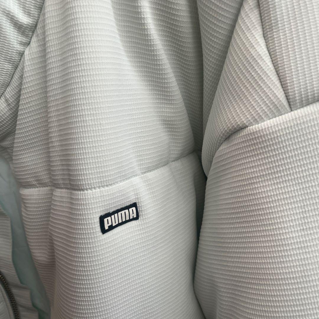 みーちゃん♡【SNIDEL×PUMA】中綿ショートブルゾン LBLU 水色