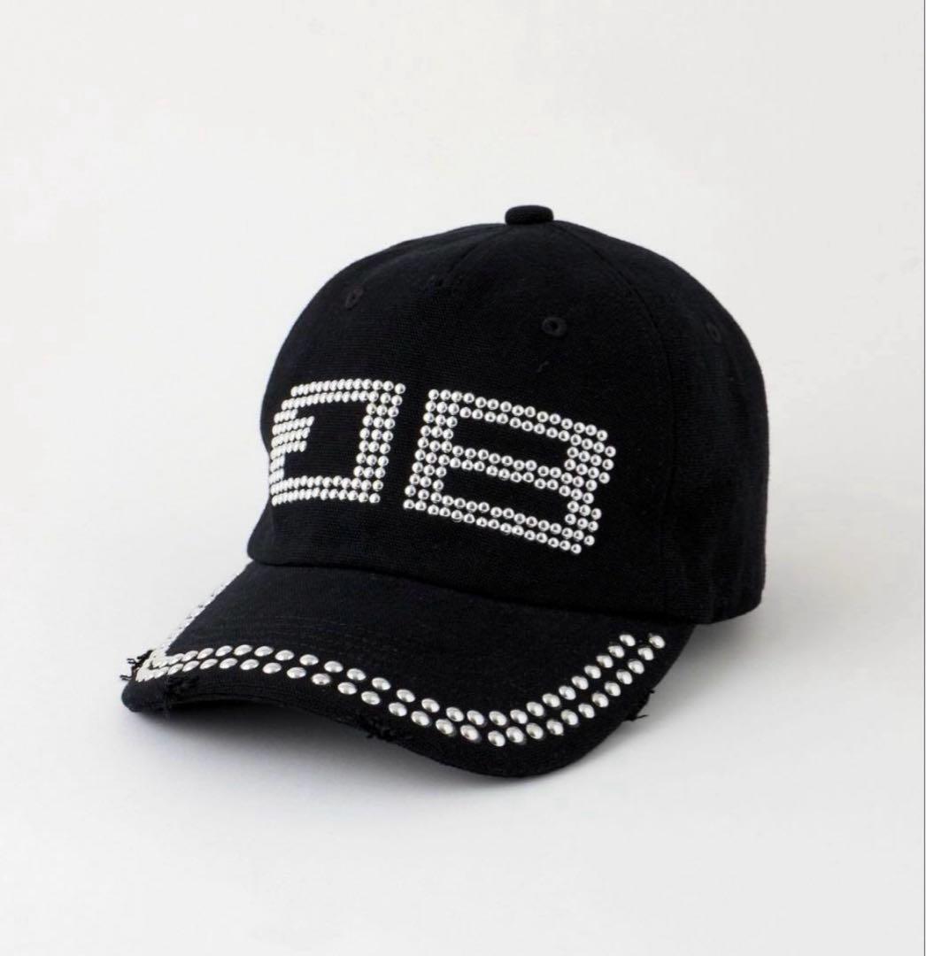 BEEDEN BD STUDS DAMAGE CAP ブラック
