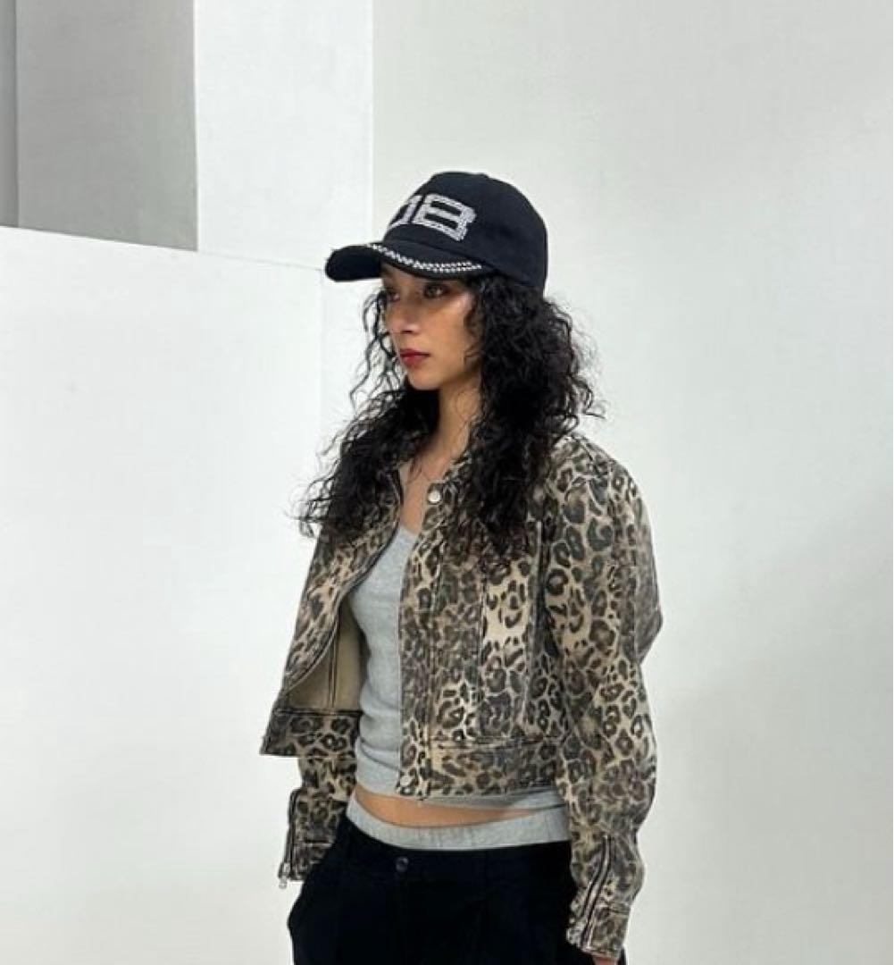 BEEDEN BD STUDS DAMAGE CAP ブラック