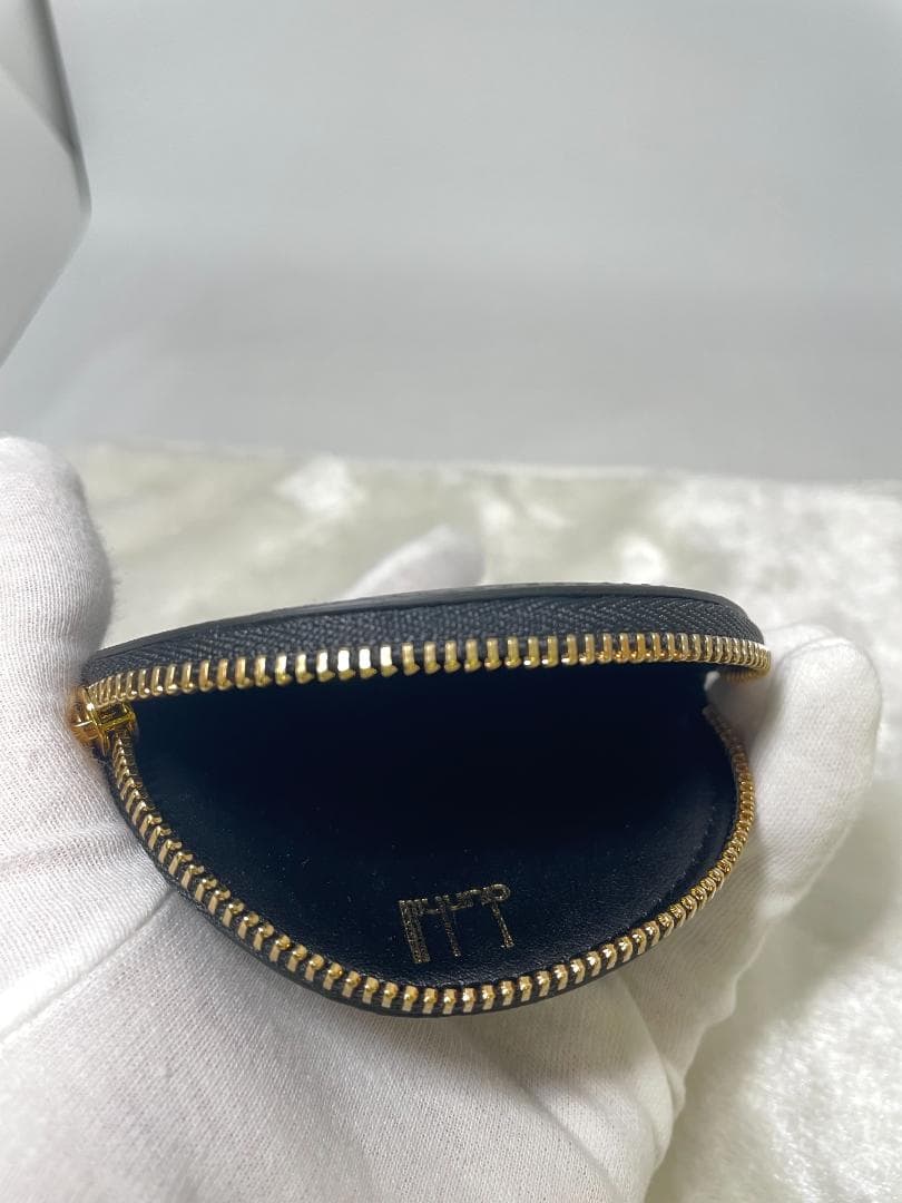 【未使用品】 dunhill ダンヒル ケース 小銭入れ レザー ブラック