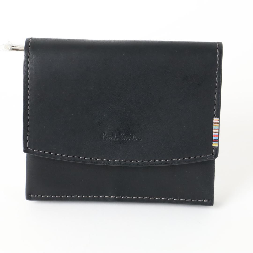 448 新品 Paul Smith ポールスミス 2つ折り財布 ミニ財布