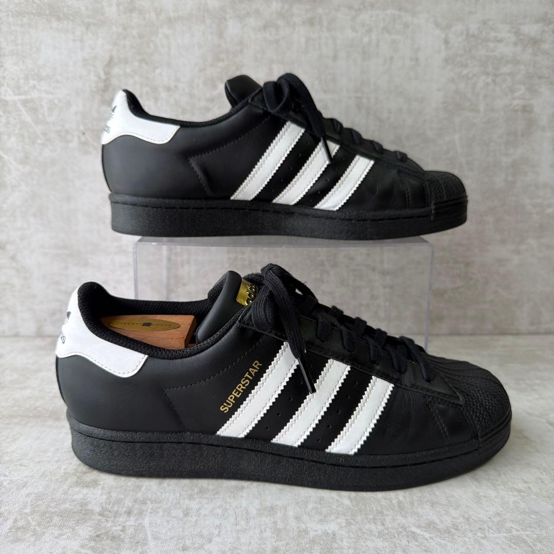 ⭐️美品⭐️adidas SUPERSTAR スーパースター 26.5cm 黒×白