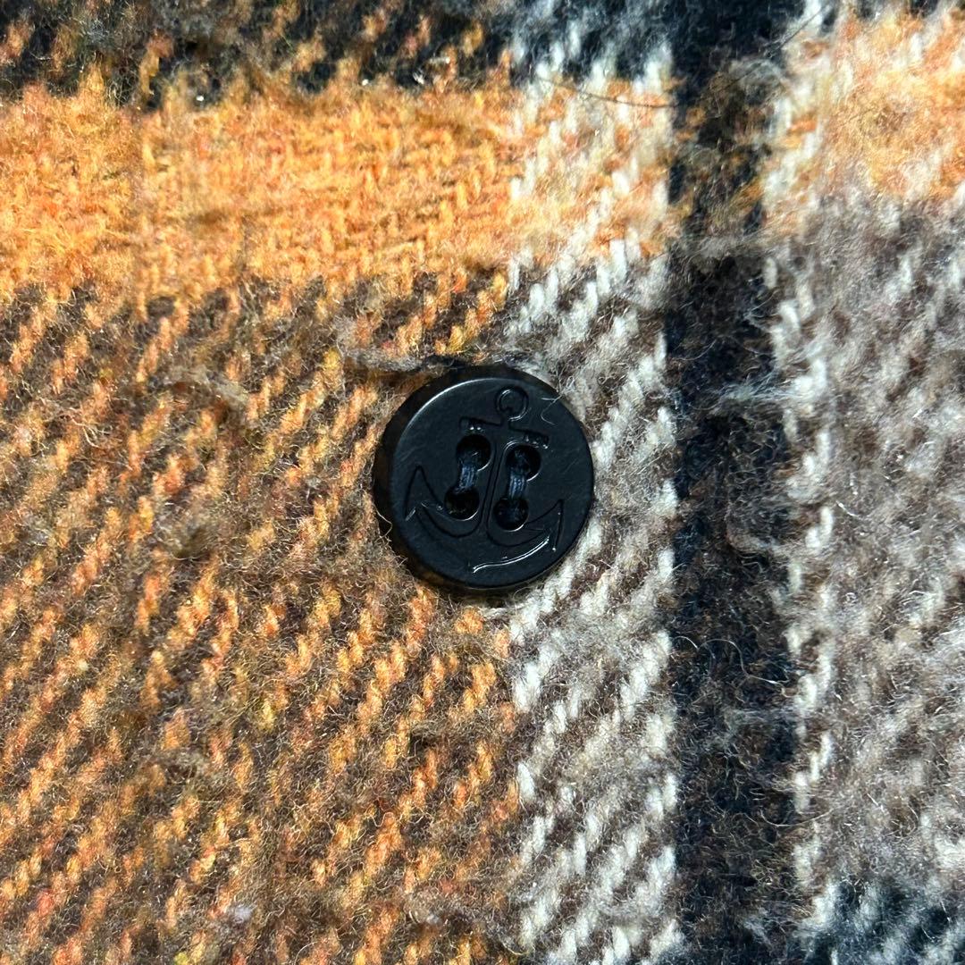 か*れ様 CPO 60s 70s 古着　ウールチェックシャツ　肉厚