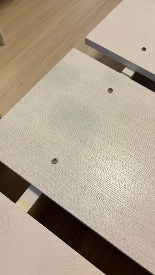 ホワイト スノコベッド