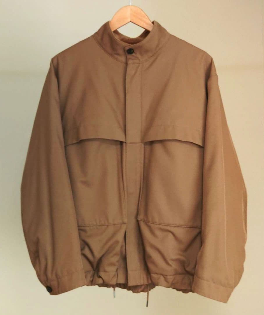 STILLBYHAND　シンサレートスタンドカラーブルゾン