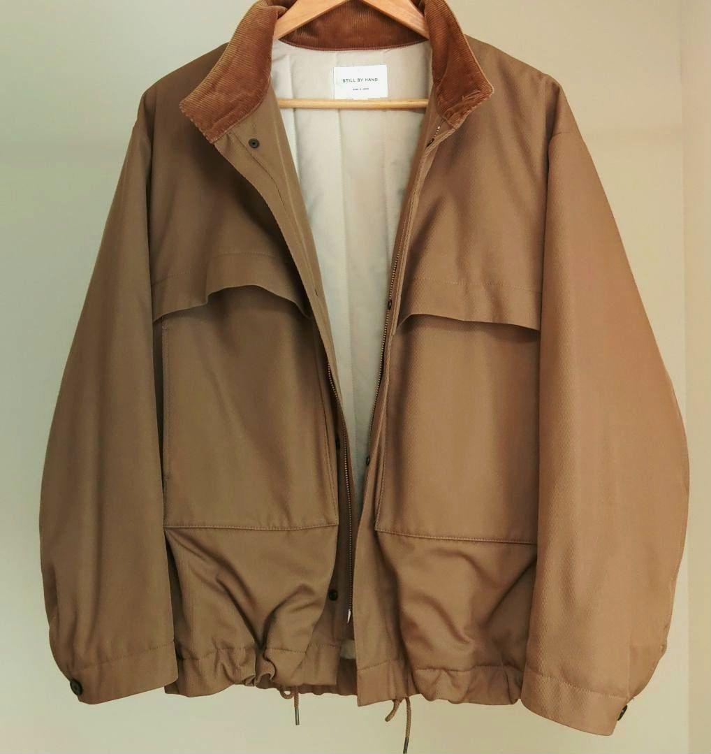 STILLBYHAND　シンサレートスタンドカラーブルゾン
