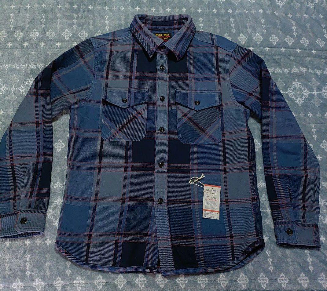 UESウエス エクストラヘビーネルシャツ 502451　15oz サイズ3(L)