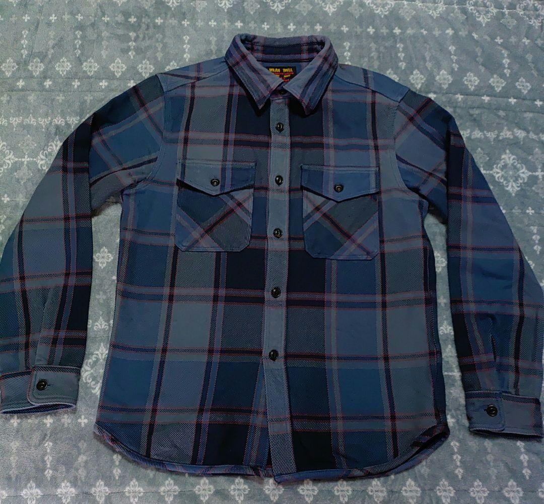 UESウエス エクストラヘビーネルシャツ 502451　15oz サイズ3(L)