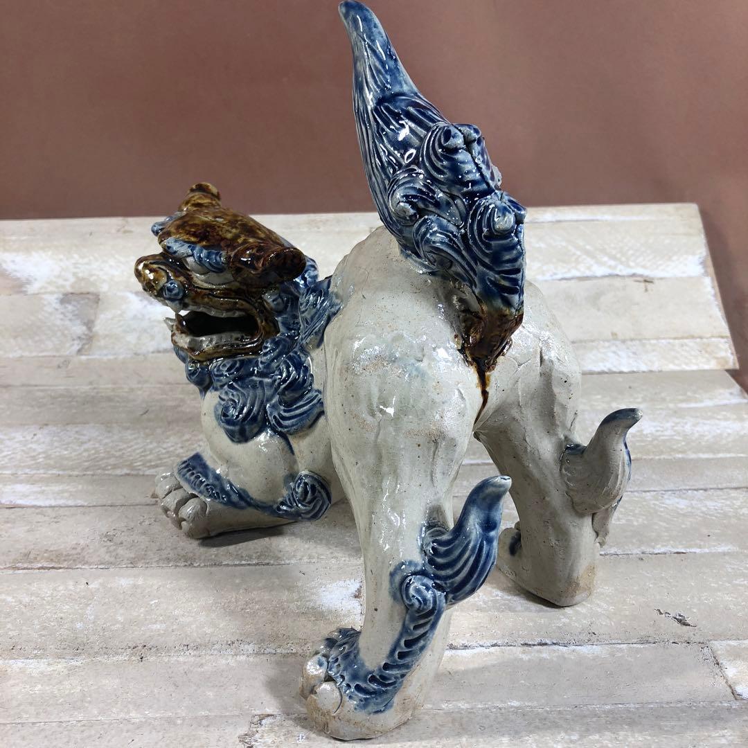 沖縄シーサー　ツイン　美品