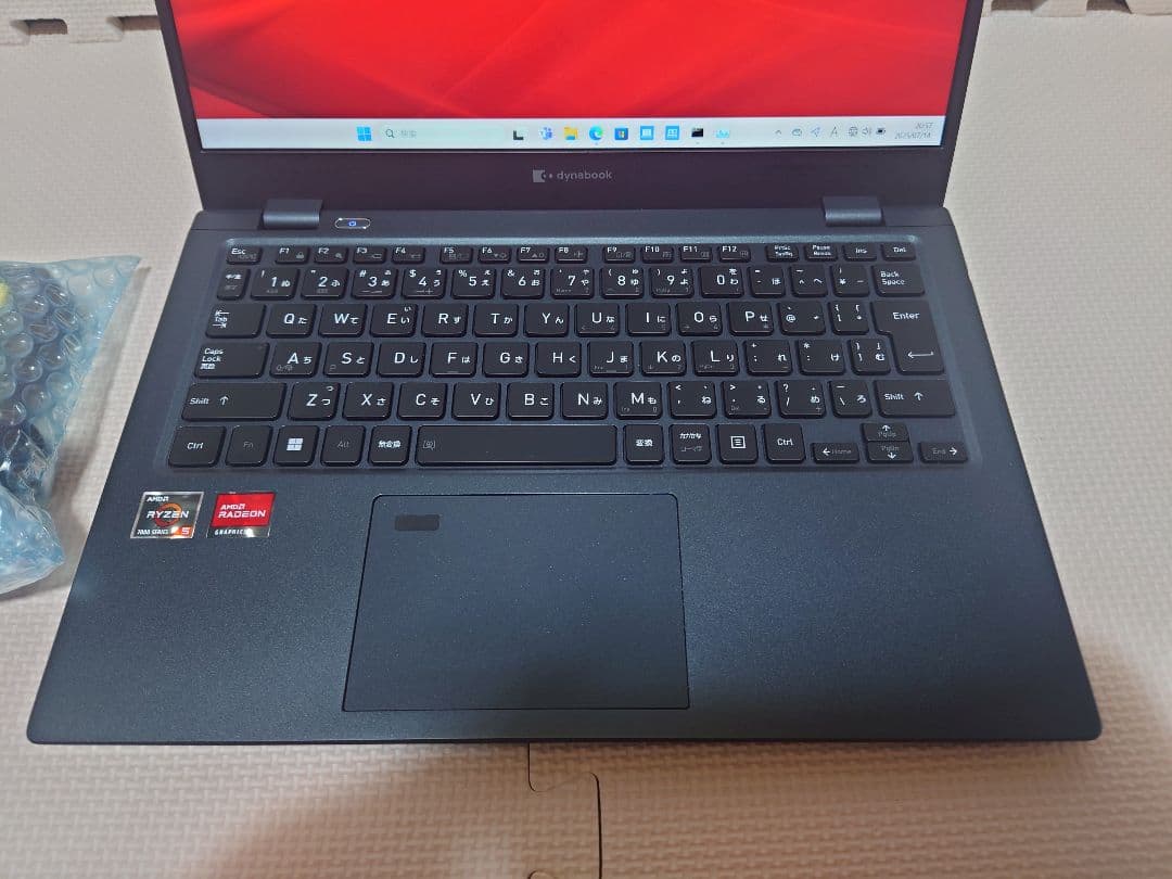 東芝Dynabook GA83/XW Ryzen5 7530U 800g台超軽量