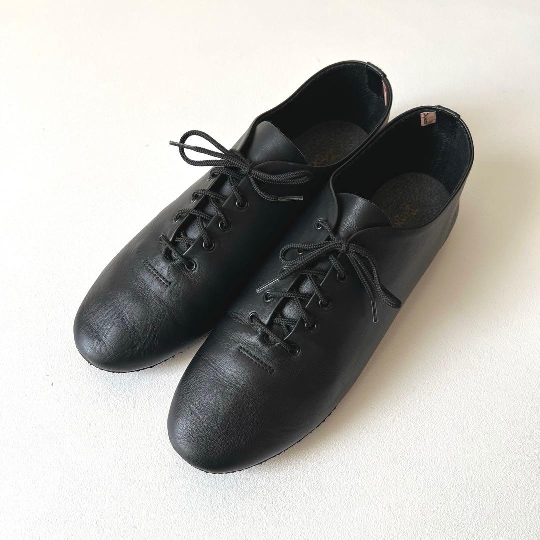 【Sale】Repetto Jazz 黒43レザー レペット ジャズ