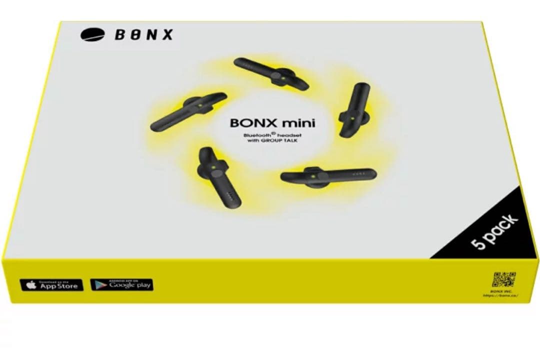 Bonx mini boost 前　インカム 無線 ボンクス イヤホン