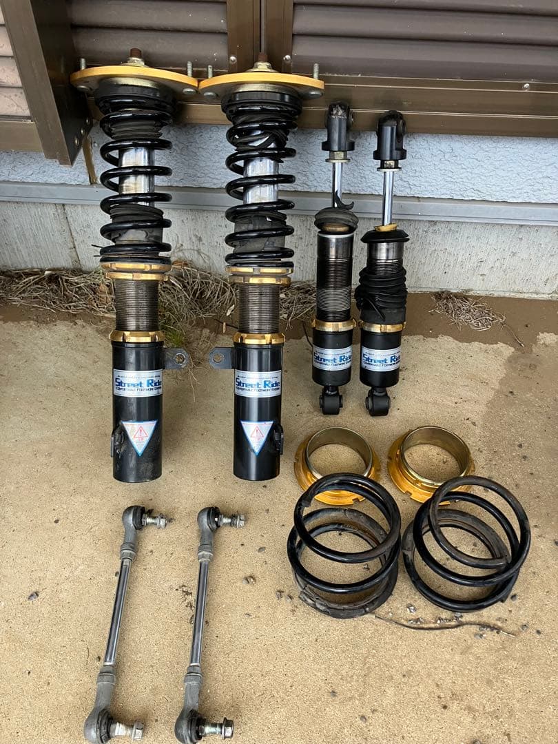 MH23S ワゴンRから　STREET RIDE フルタップ車高調　調整式スタビ