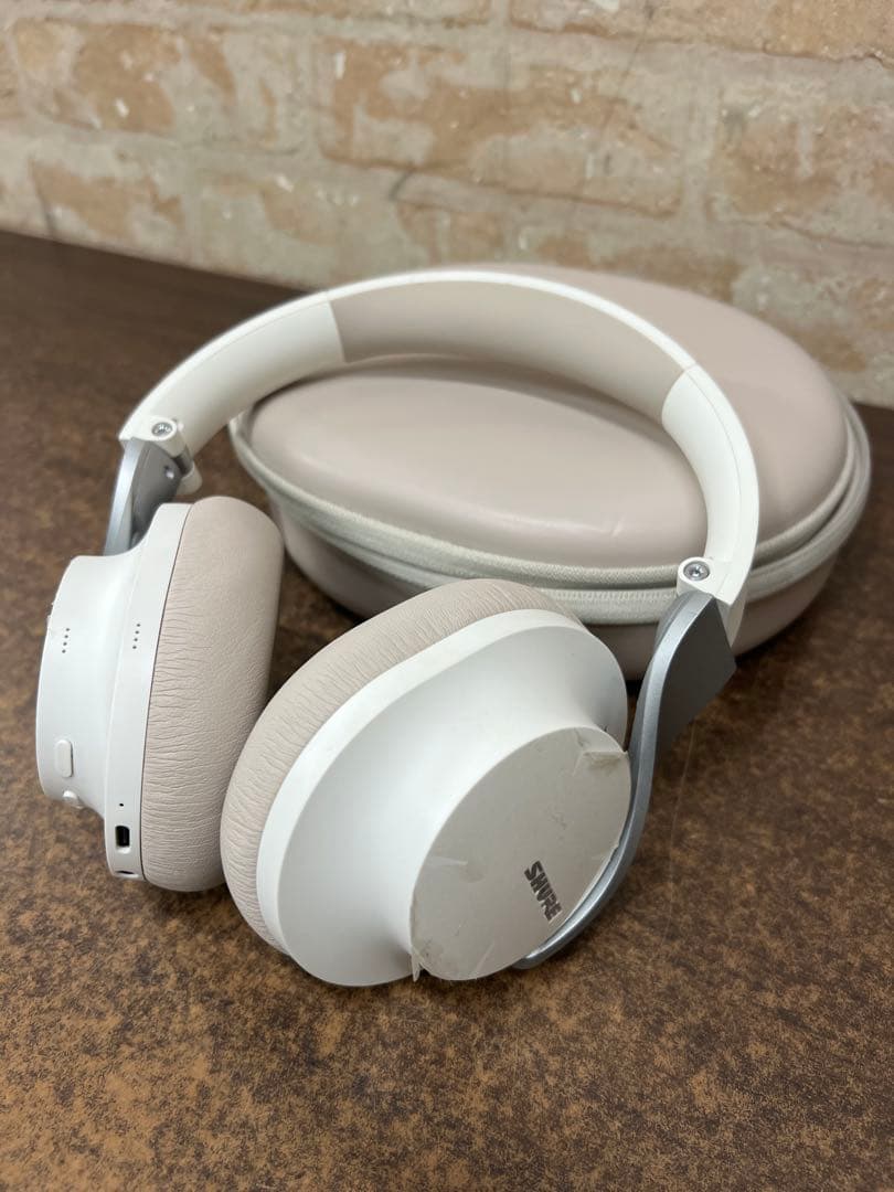 D2 SHURE ワイヤレス ヘッドホン AONIC40 ホワイト