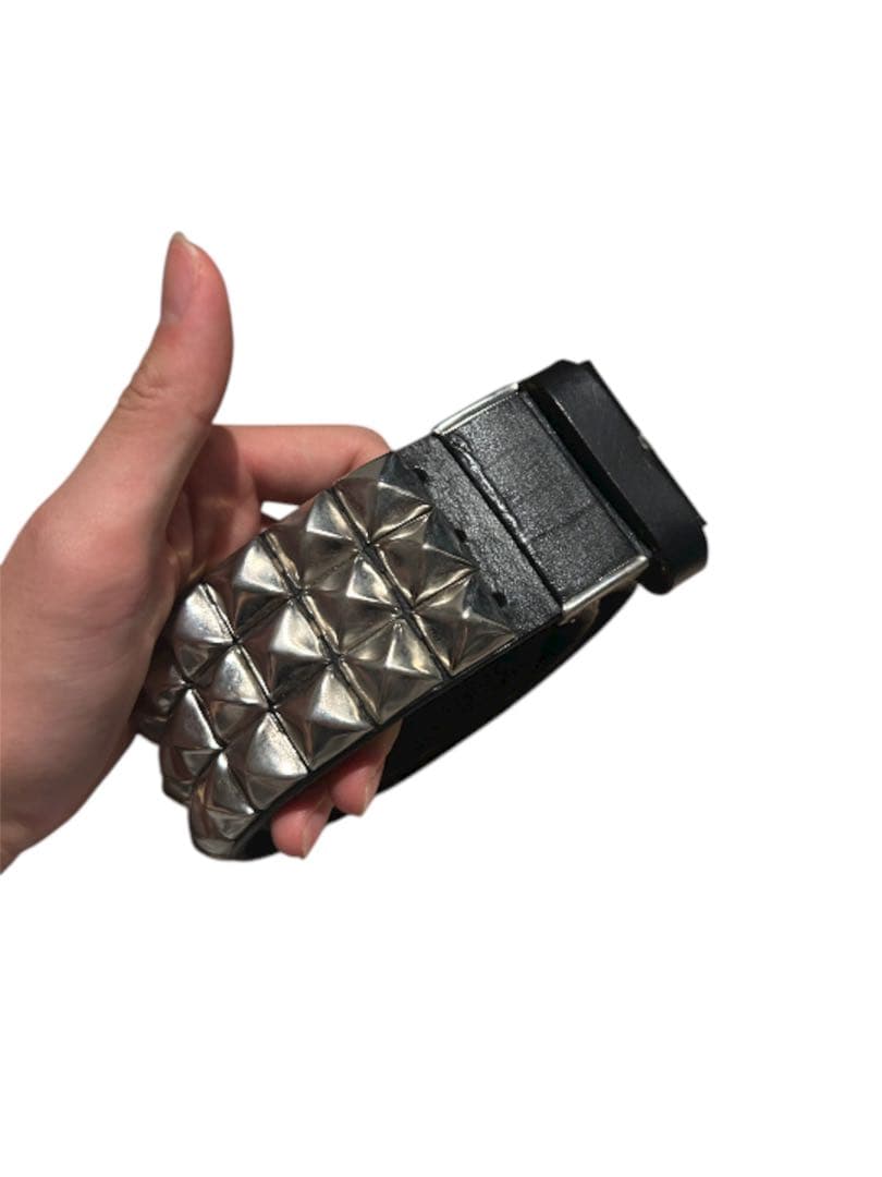 スタッズベルト 3連