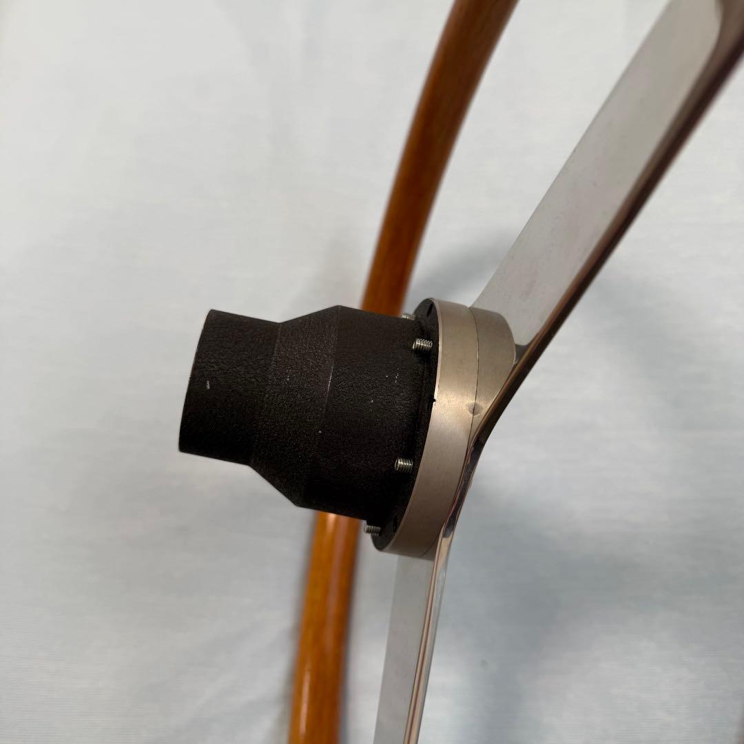 ぶ*つ様 希少　レスレストン　ウッド　ステアリング ボス付き　ミニ　　mini