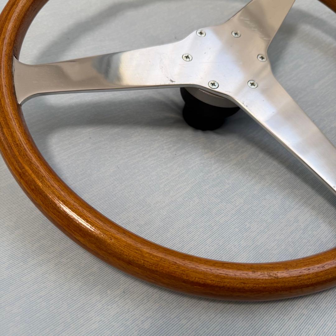 ぶ*つ様 希少　レスレストン　ウッド　ステアリング ボス付き　ミニ　　mini