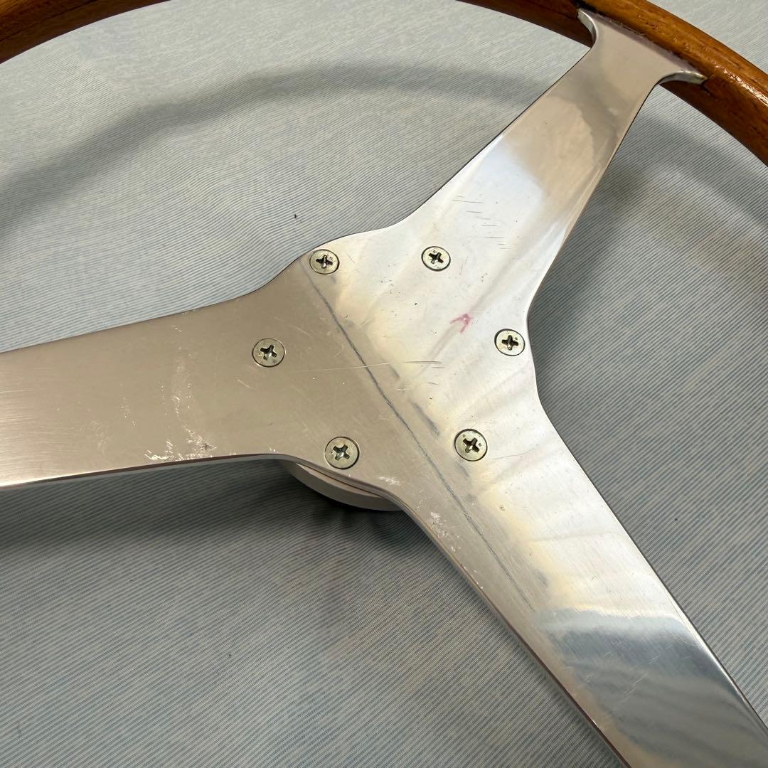 ぶ*つ様 希少　レスレストン　ウッド　ステアリング ボス付き　ミニ　　mini