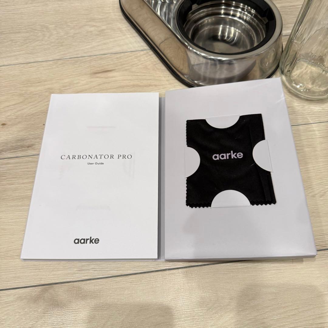 aarke Carbonator PRO 高級ステンレス製炭酸水マシン