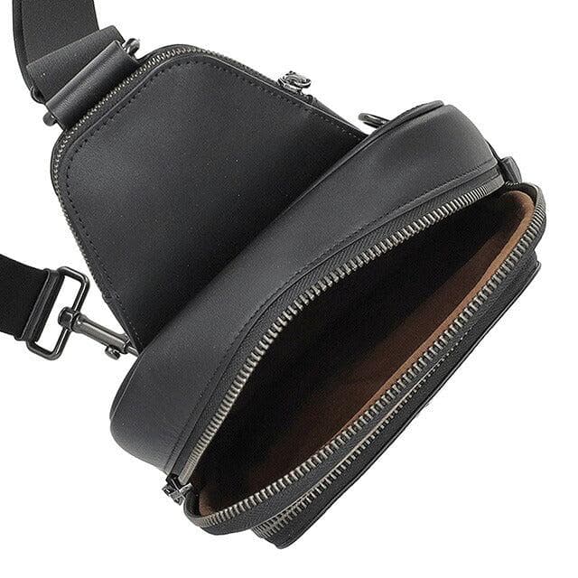 正規店購入★コーチ★シグネチャー★レザーボディバッグ★新品、袋付き