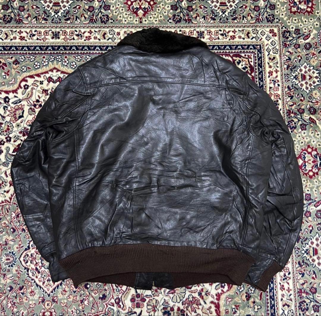 G-1 ファー付きレザージャケット