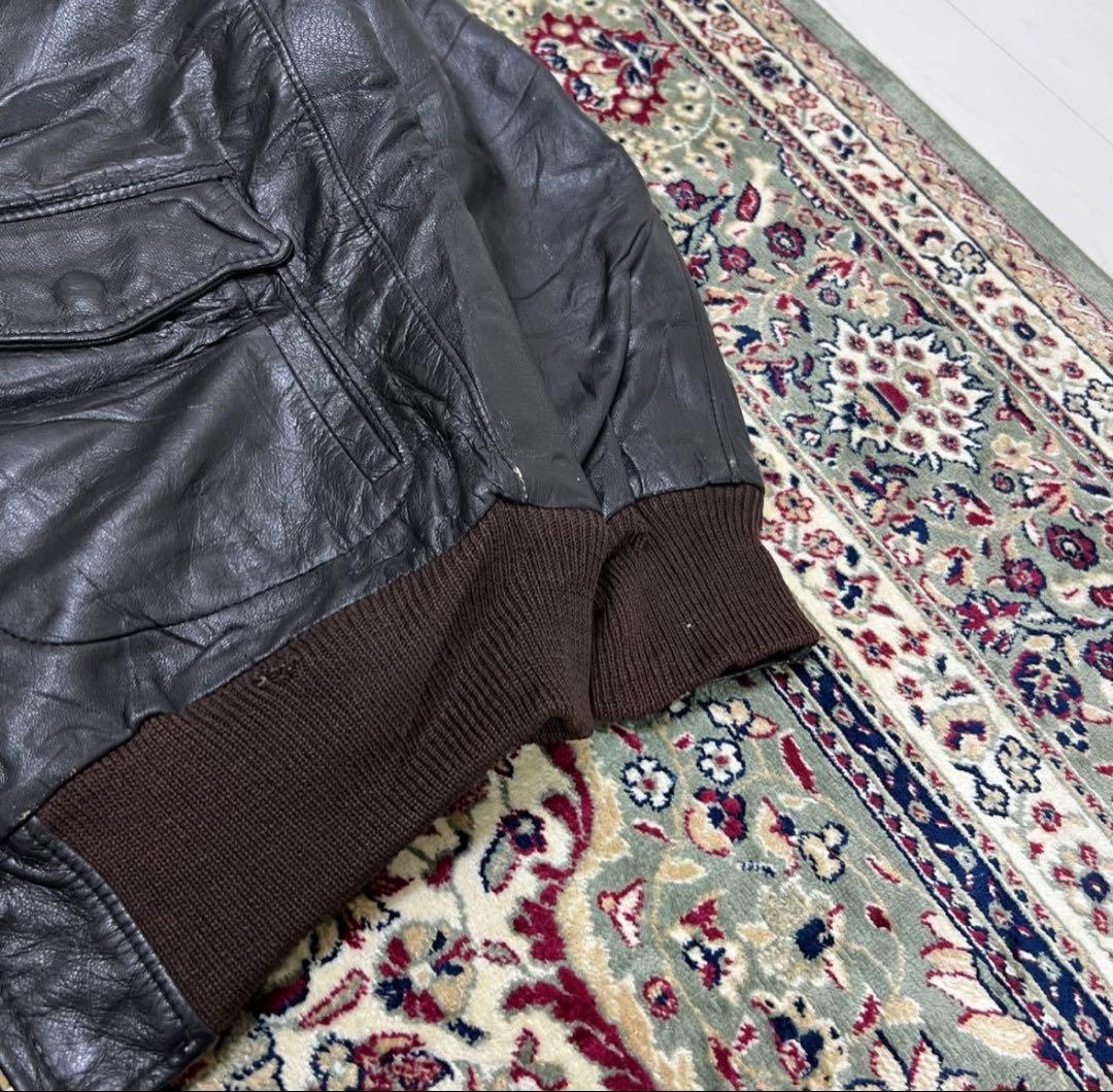 G-1 ファー付きレザージャケット