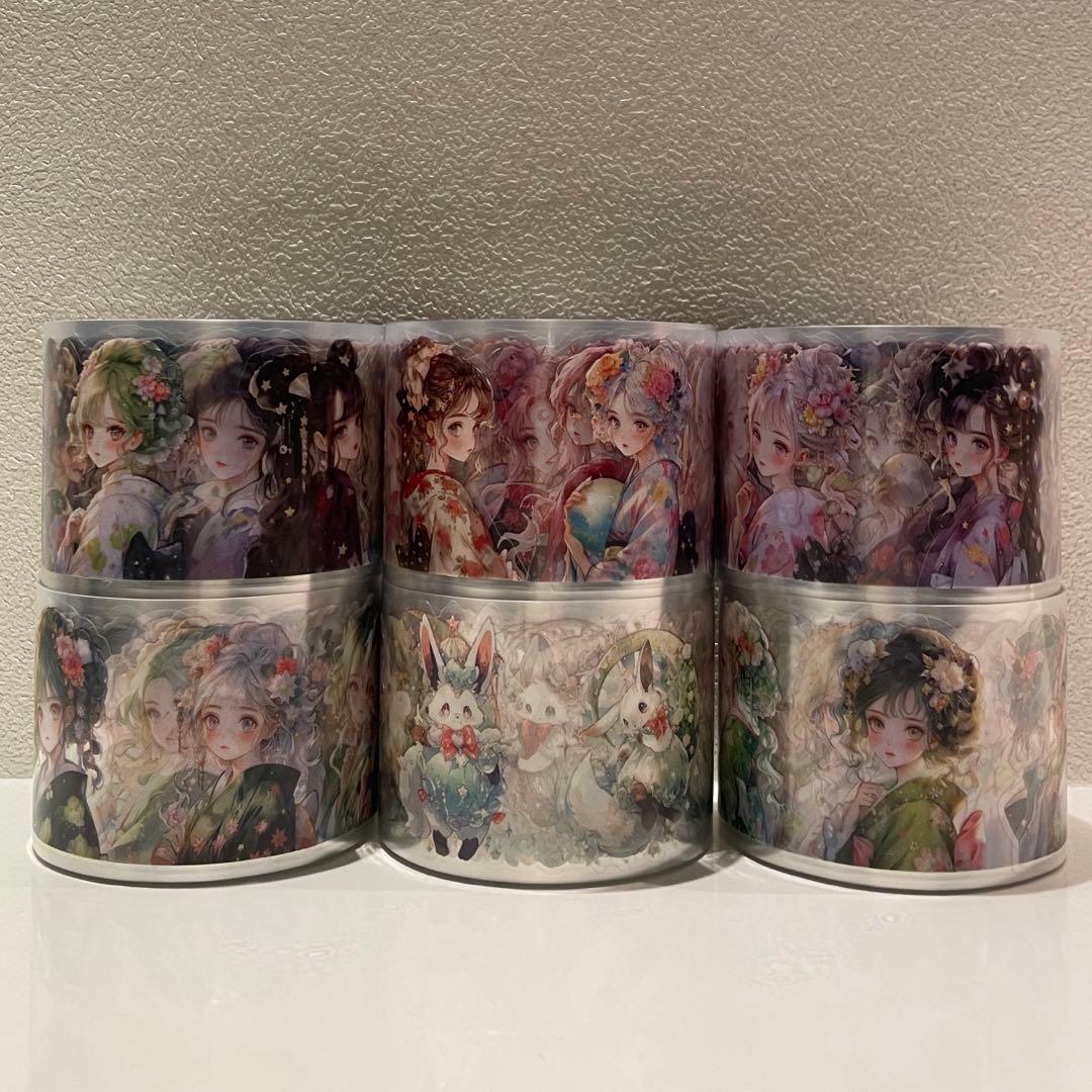 Kaguya Galaxy PETテープ6種