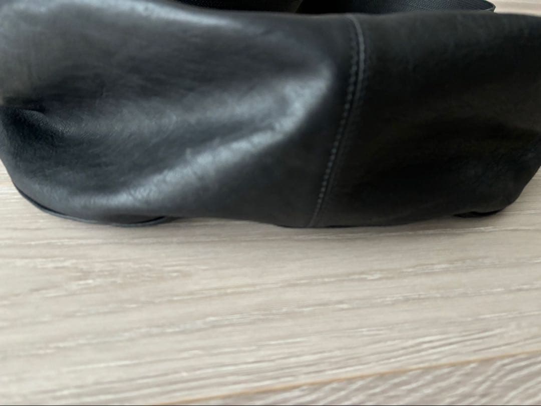 タグ&ショッパー付き　T.T newsboy bag small lot.018