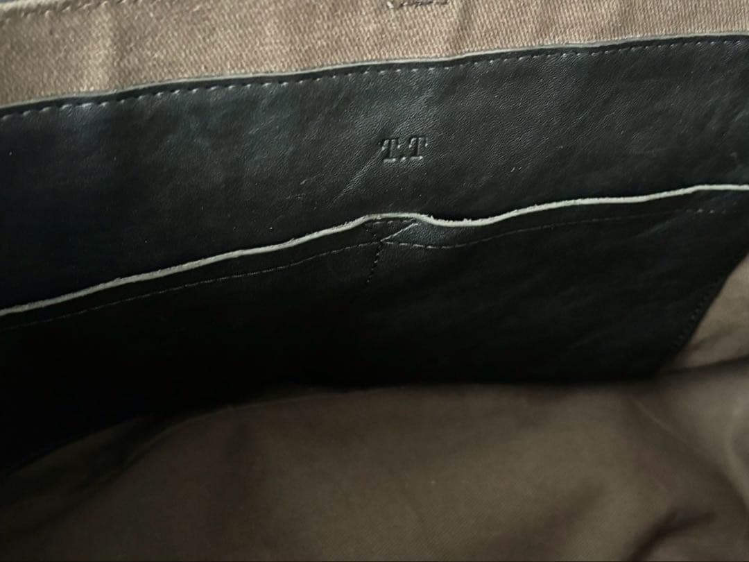 タグ&ショッパー付き　T.T newsboy bag small lot.018