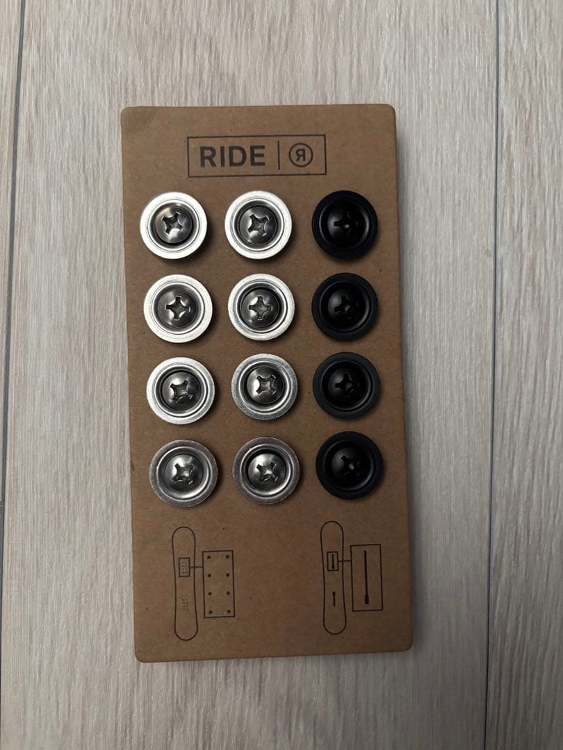 RIDE C-2 スノーボードビンディング ブラック/イエロー