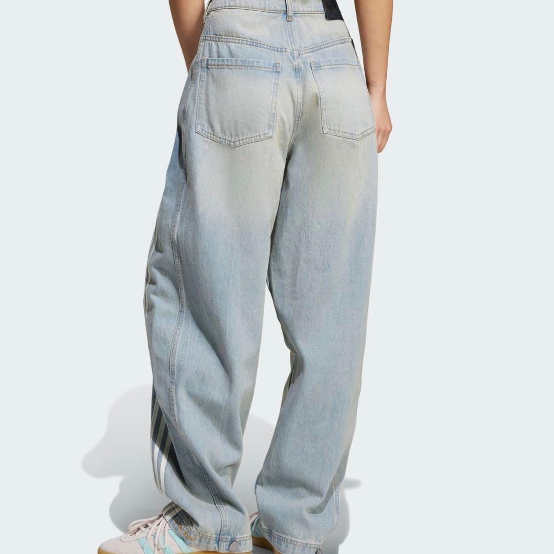 新品26⭐️ADILENIUMシーズン3 バナナフィット ウォッシュドデニムパンツ