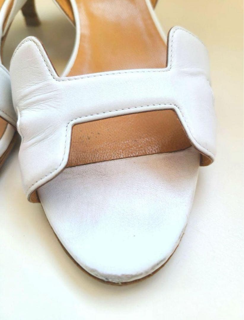 破格！【美品★エルメス★サンダル】ナイト　オラン　シェーヌタングル　オアジス