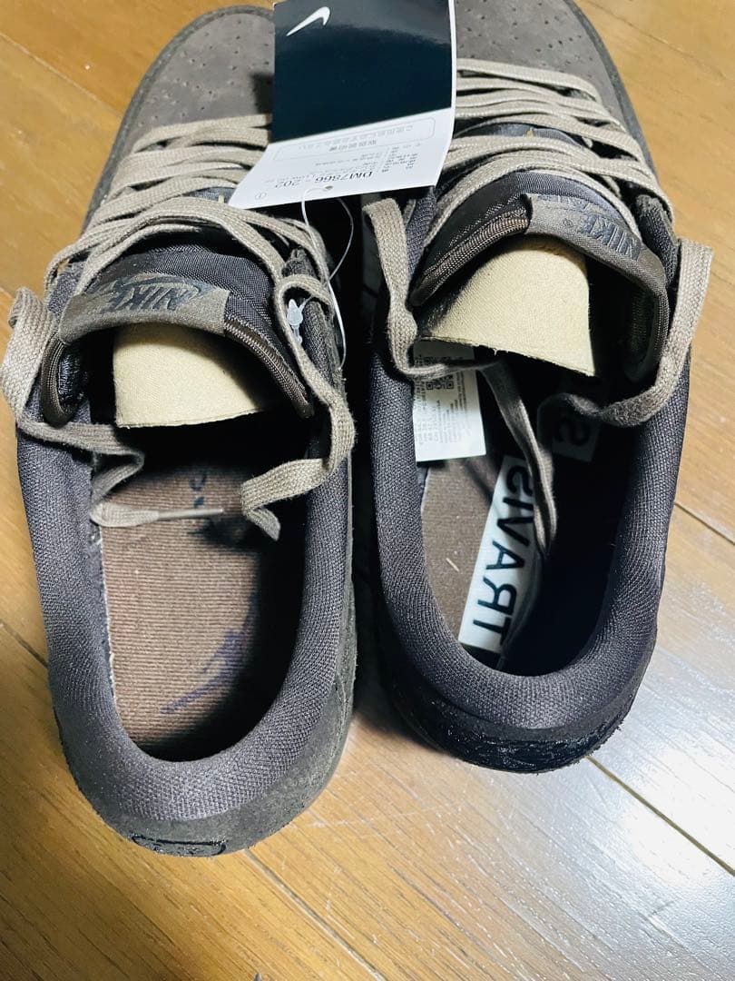 【新品未使用】トラヴィススコット　ベルベットブラウン 28.5㎝