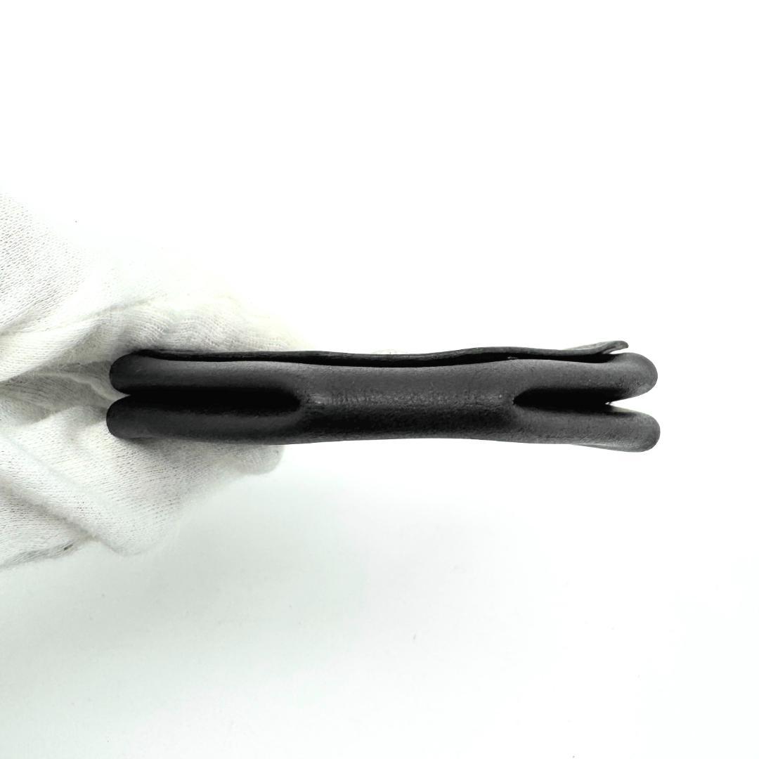 【美品】エルメス ルヴァンキャトル レザー ブラック ケース CA4