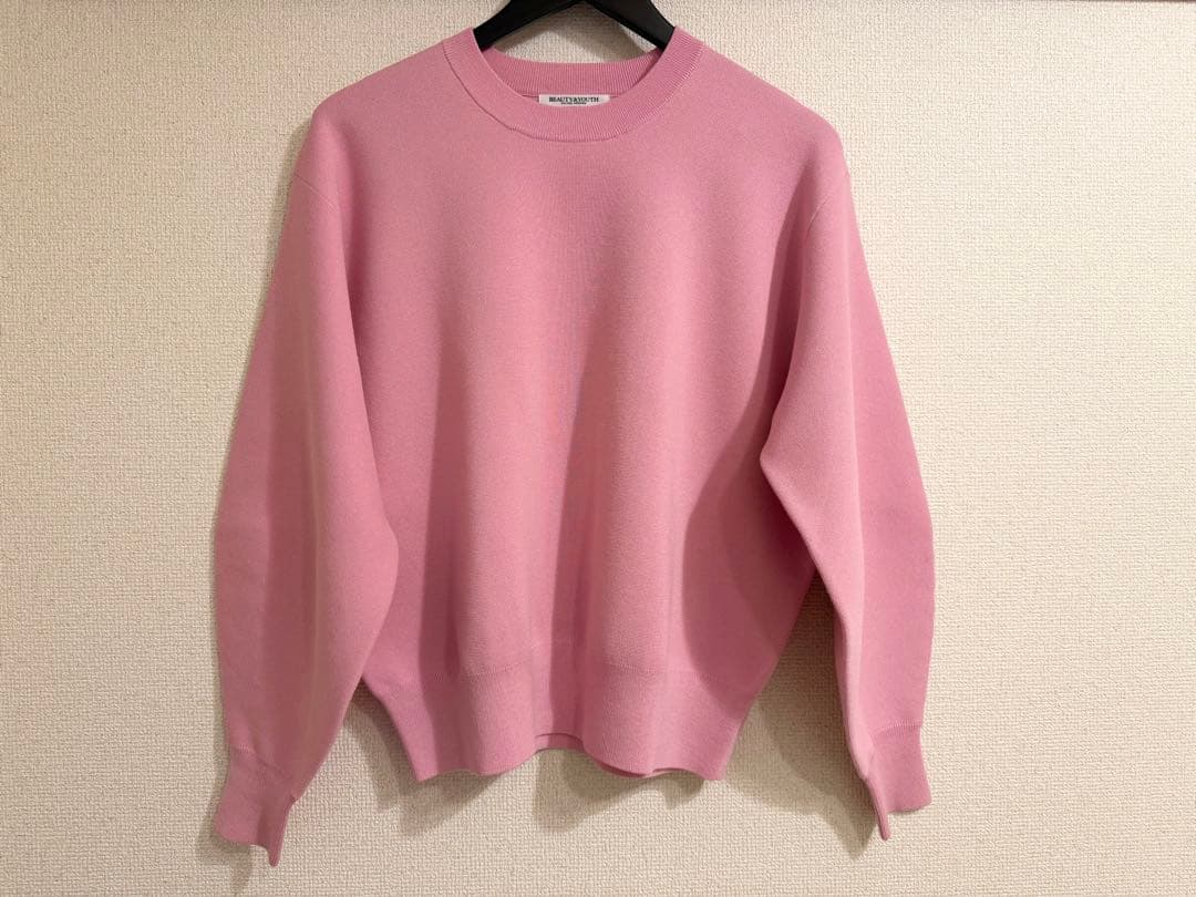 【みぃぽ 】BEAUTY&YOUTH ミラノリブニット