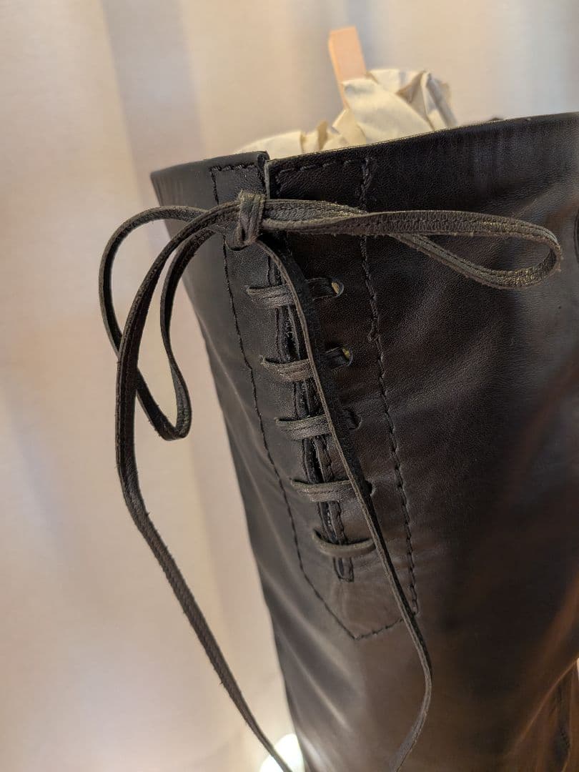 コムデギャルソン ジュンヤワタナベ ロングブーツ M ブラック