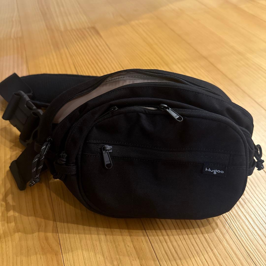 Hugoo ブラック ヒップシート 箱・収納袋付き