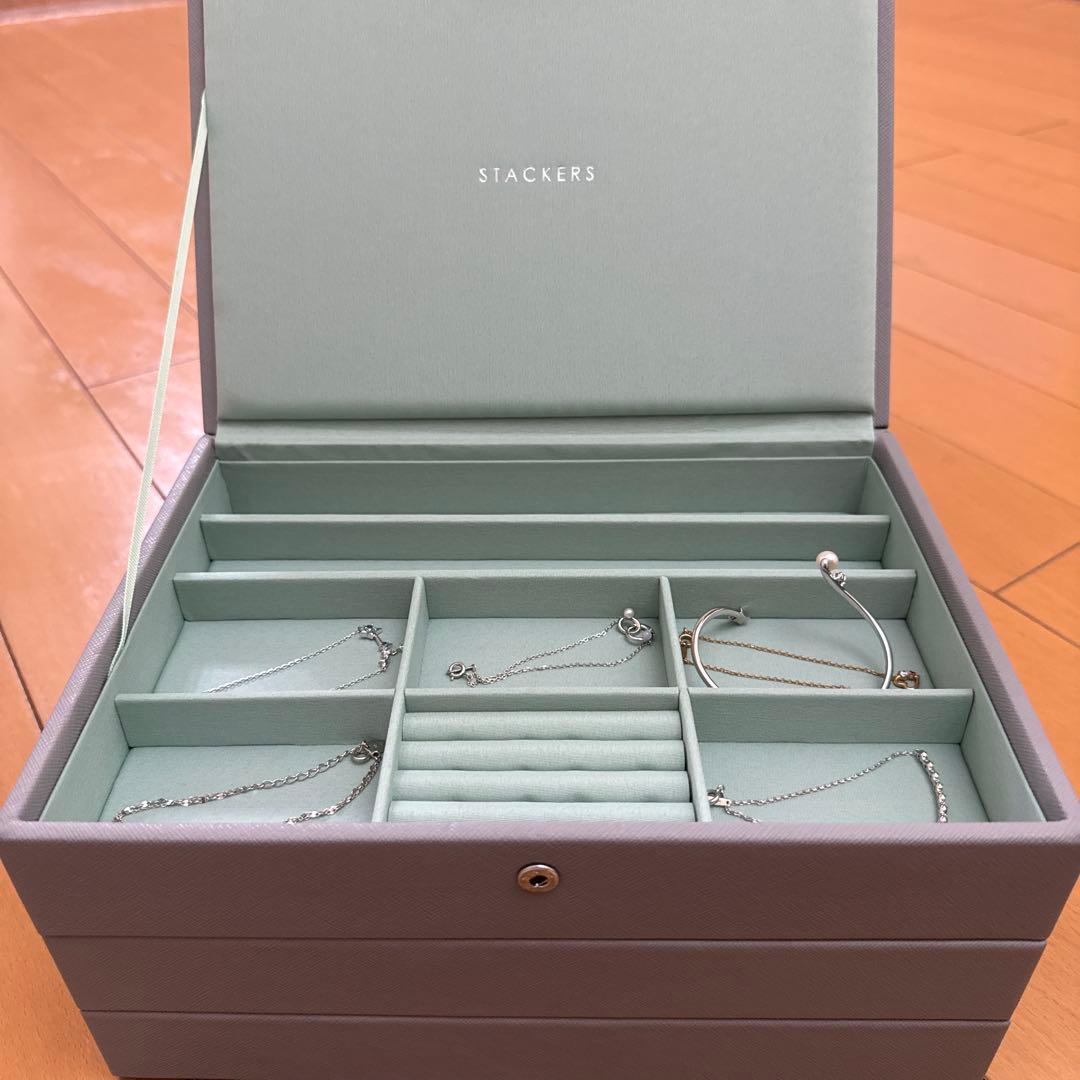 STACKERS グレー アクセサリーケース