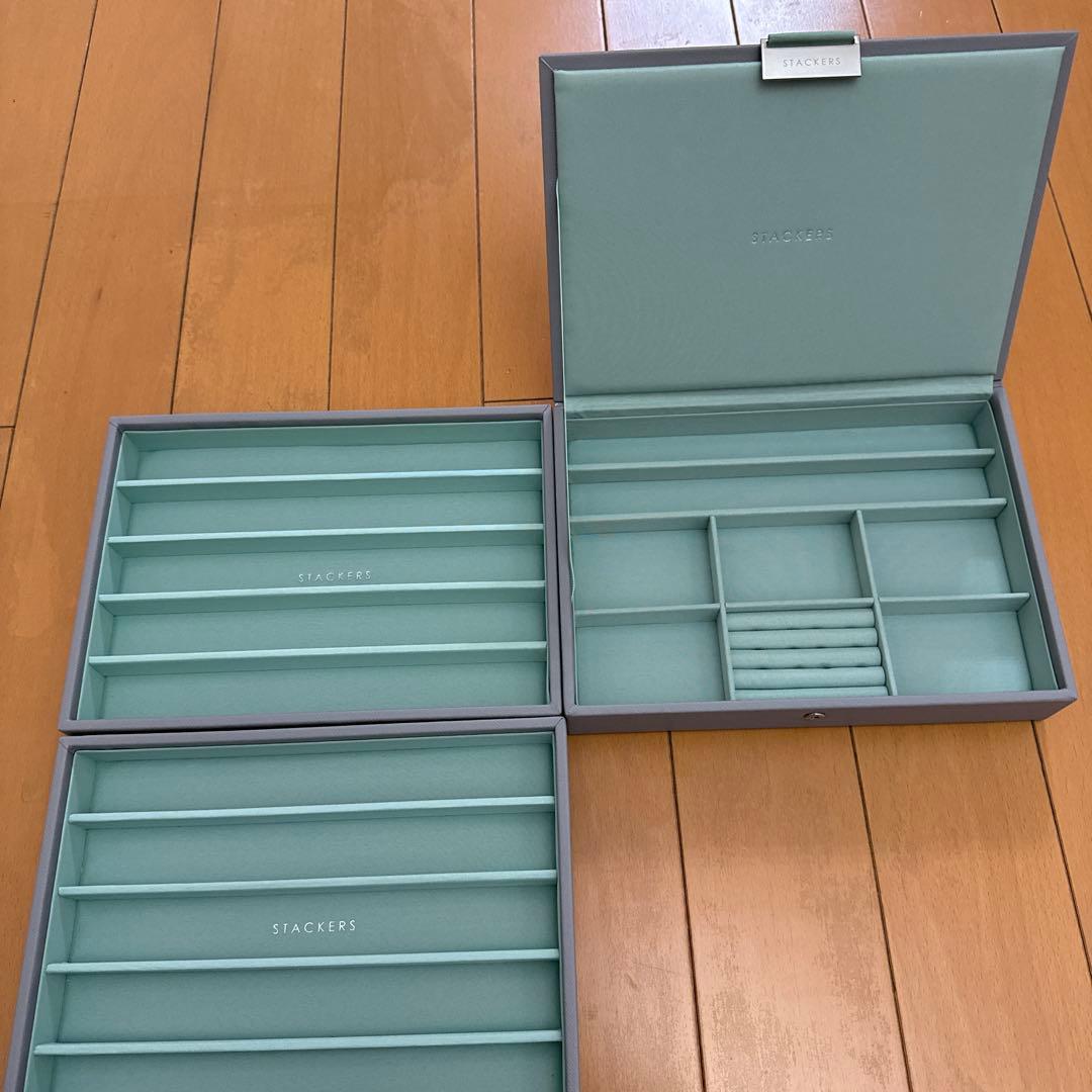 STACKERS グレー アクセサリーケース