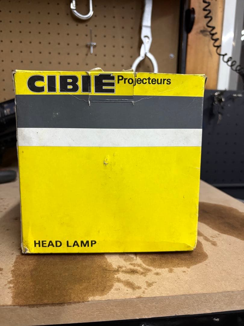 CIBIE シビエ　当時物未使用品フロントライト　激レア 値下げしました
