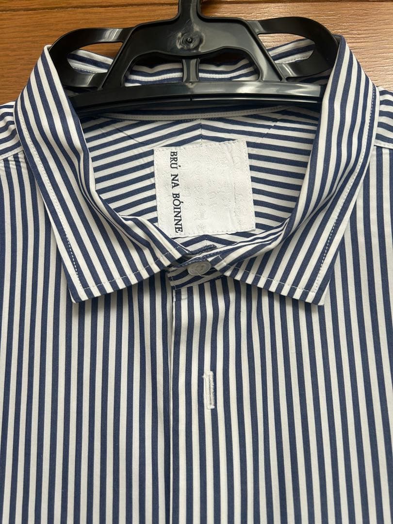 ブルーナボイン　くしゅっとSPシャツ　オーバーサイズシャツ　サイズ2XL