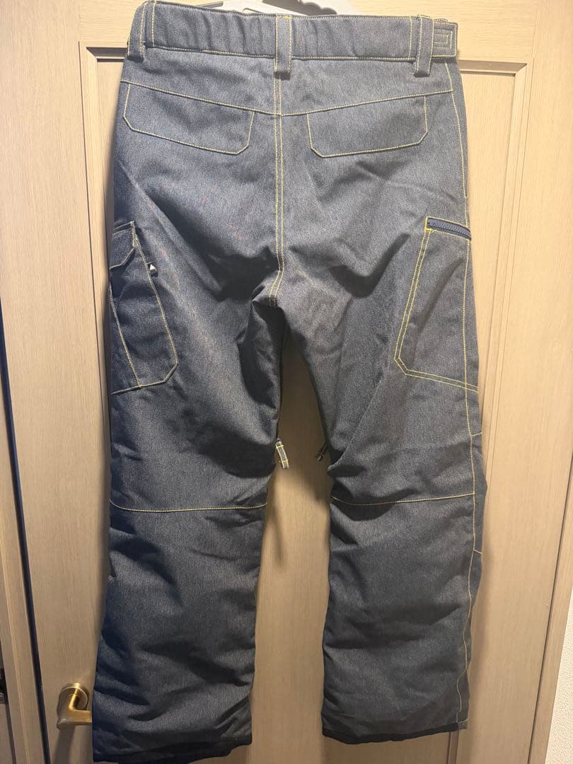 BURTON スノーボードパンツ ダークデニム 柄Size/ XL