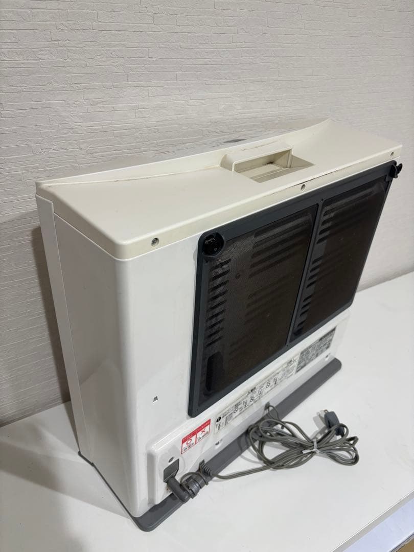 80.ノーリツ　ガスファンヒーター　大阪ガス　ガス線付き