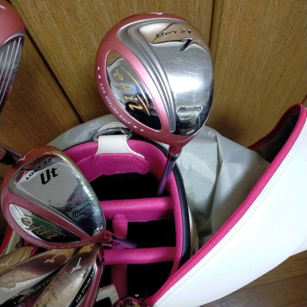 Mizuno efil レディース ゴルフクラブ10本セット　初心者　ボール付