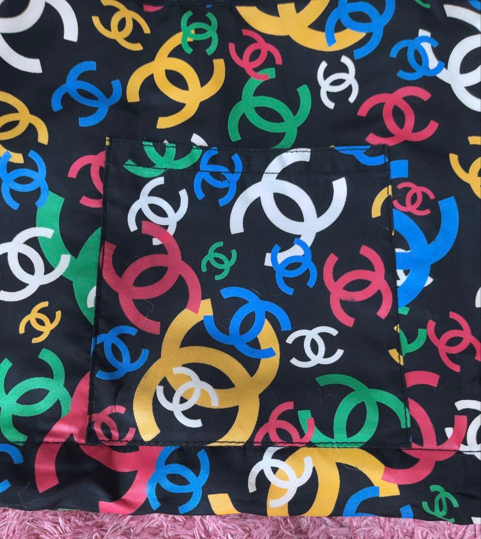 シャネル CHANEL ナイロン リバーシブル トートバッグ