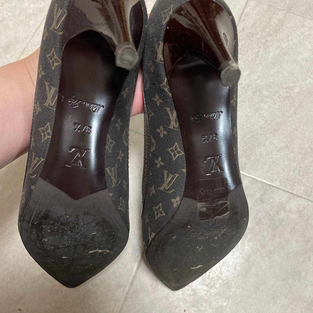【極美品】LOUIS VUITTON ヴィトン モノグラム パンプス 24.5