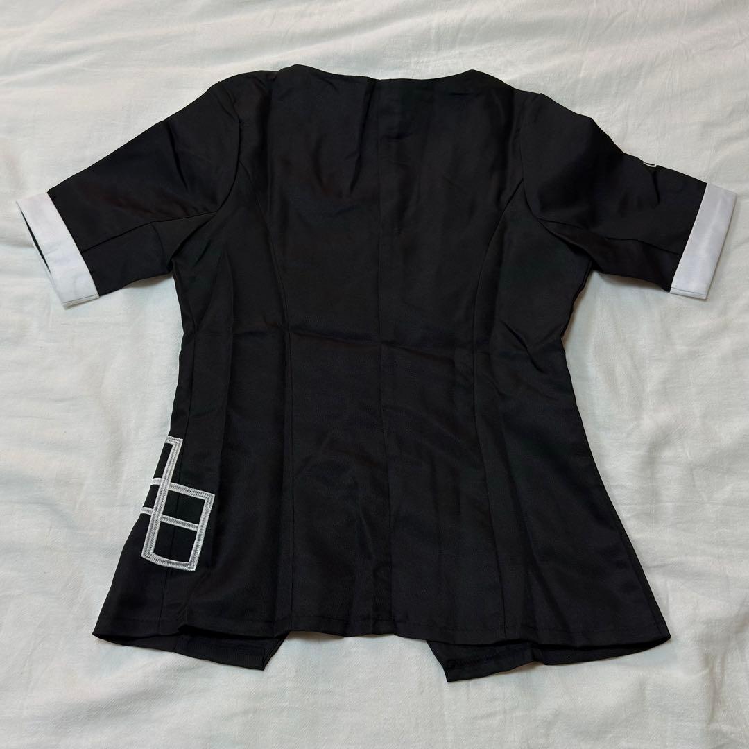 ダンガンロンパ 江ノ島盾子 コスプレ衣装 Lサイズ フルセット 靴、ウィッグ付