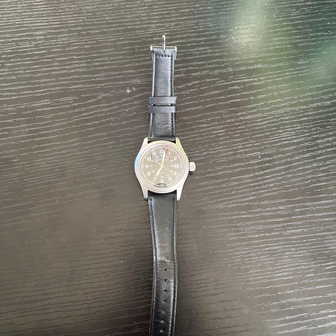 HAMILTON カーキフィールド クォーツリストウォッチ ジャンク